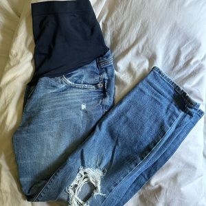 Maternity straight Old Navy jeans